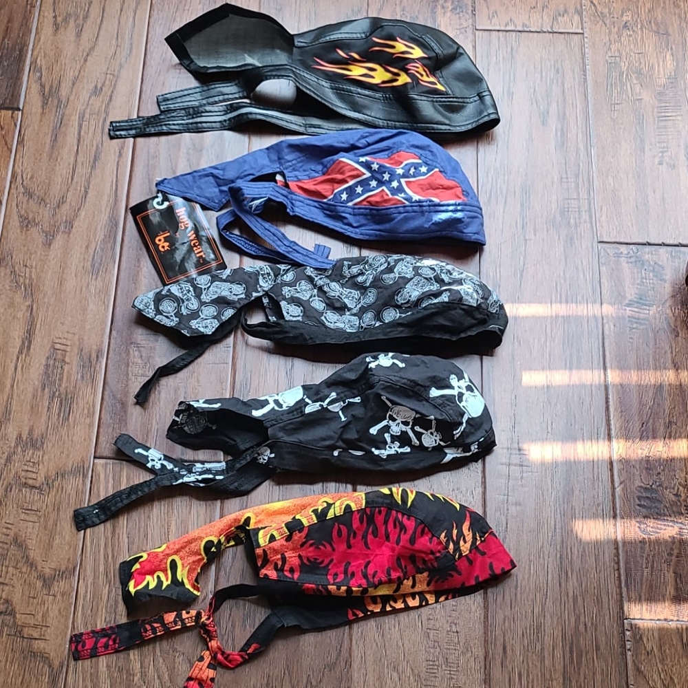 Motorcycle head wraps